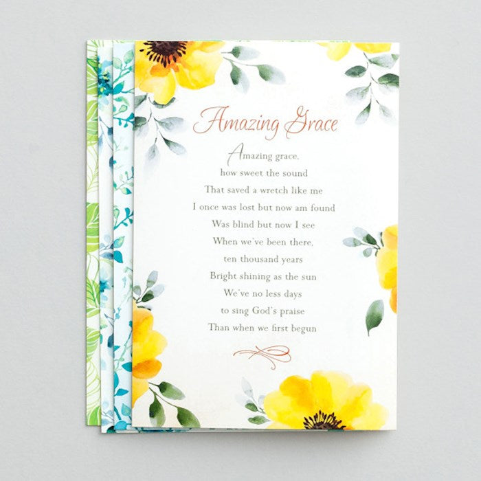 Hymns Sympathy Boxed Cards (12) KJV Scripture