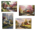 Thomas Kinkade Birthday Blessings Cards (12)