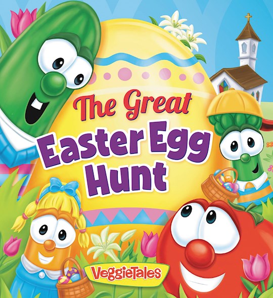 Veggie Tales The Great Easter Egg Hunt Childrens Board Book