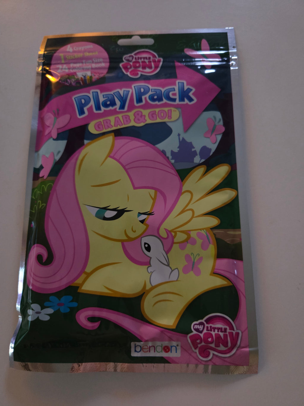 My Little Pony Play Pack Grab & Go Coloring Book Stickers & Crayons Choice 1