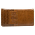 Checkbook Wallet For I know the Plans (Tan)