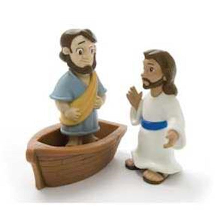 Jesus Walks on Water Toy Figurine Tales of Glory