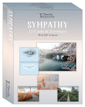 Sympathy Peaceful Pathways Cards (12) with Scripture