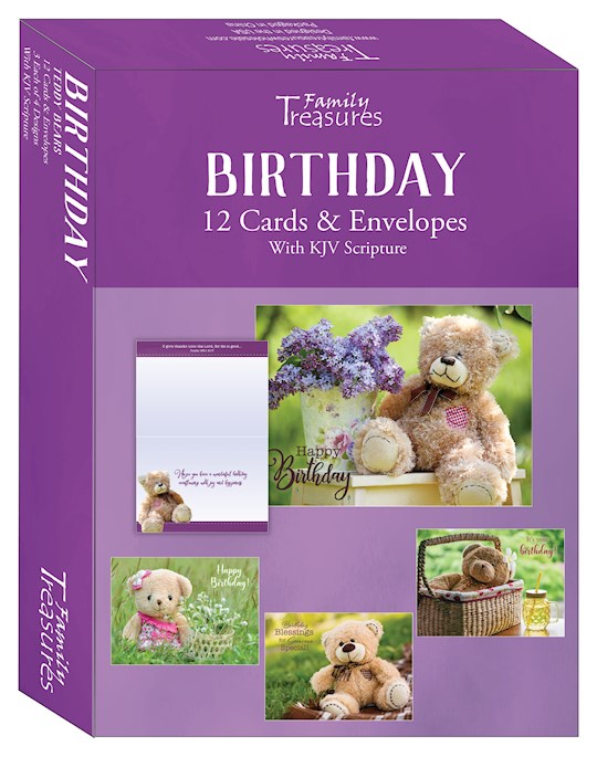 Birthday Teddy Bears Cards (12)