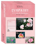 Sympathy Assorted Cards Roses (12) with Scripture