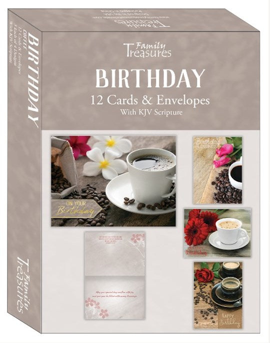 Coffee Birthday Cards (12)