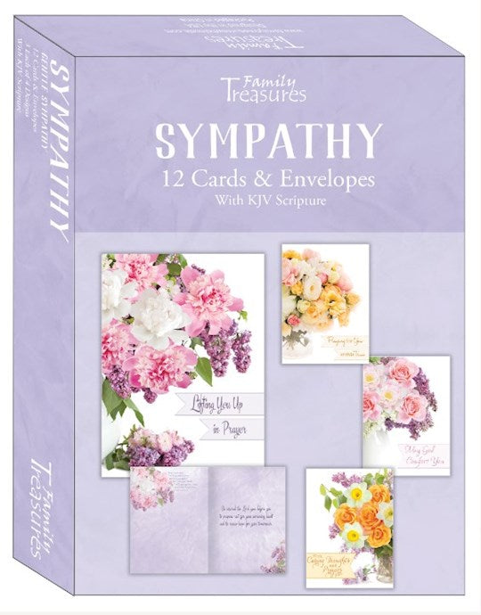 Gentle Sympathy Cards (12)