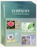 Family Treasures Sympathy Cards (12) Tranquility with Scripture