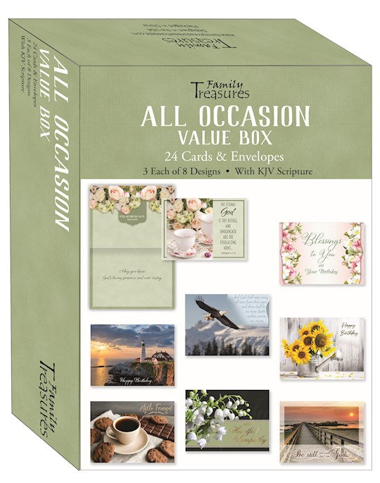 All Occasion Value Assorted Cards (24) with Scripture