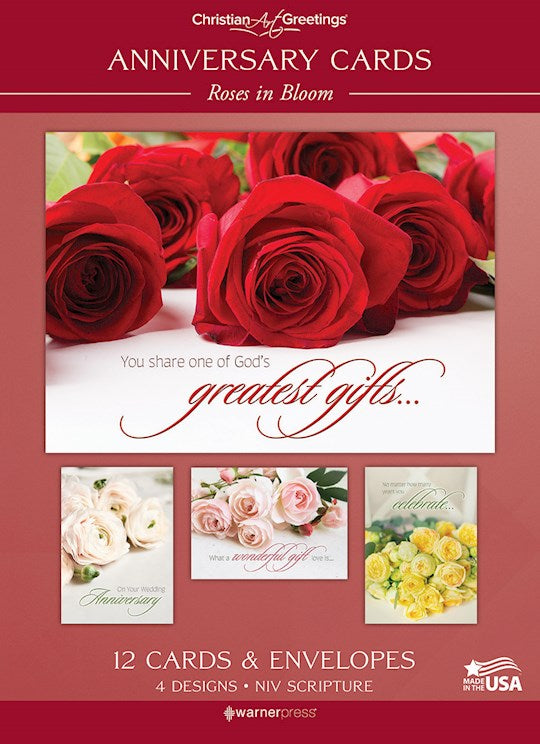 Anniversary Cards Roses in Bloom (12)