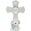 Precious Moments Heaven's Blessing Luffie Lamb Cross Figurine
