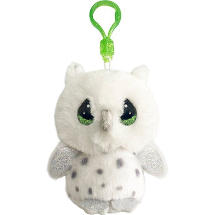 Precious Moments Cutie Pet-Tudies Plush Owl Backpack Clip