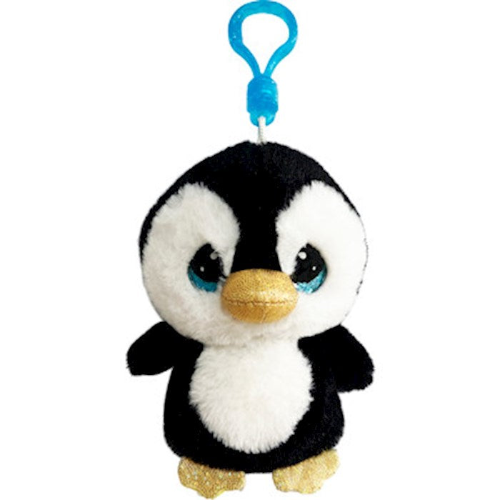 Precious Moments Cutie Pet-Tudies Plush Penguin Backpack Clip