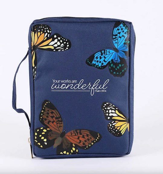 Butterflies Bible Cover Butterfly Large