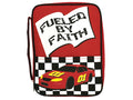 Race Car Bible Cover Fueled By Faith-Large-Youth