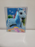 Blue Princess Pony Toy with Blue Hair