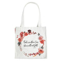 Canvas Totebag God Is Within Her, She Will Not Fall (Psalms 46:5)