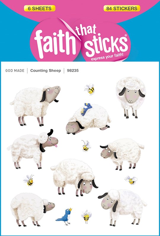 Counting Sheep Stickers Faith That Sticks