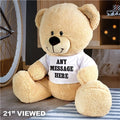 Personalized Message Teddy Bear Plush