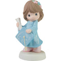 Precious Moments Figurine-The Future Belongs To You/Brunette (5.75")