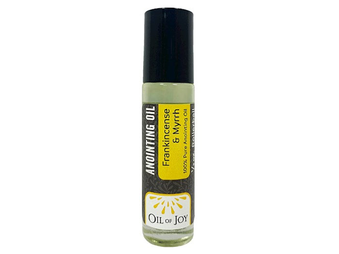 Frankincense & Myrrh Roll-On Anointing Oil Oil of Joy - 1/3 oz