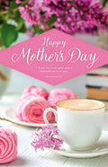 Happy Mother's Day I Thank My God Upon Every Remembrance Of You Bulletin (Pack Of 100)