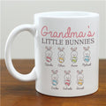 Personalized Grandma's Little Bunnies Mug (Choose Any Title)