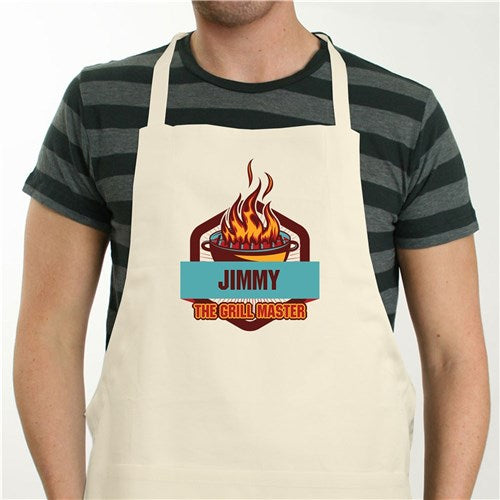 Personalized Chef Apron The Grill Master