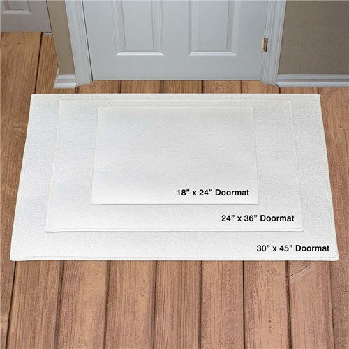 Personalized Spoiled Here Dachshund Pet Doormat