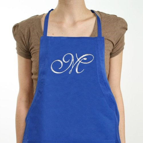 Personalized Ladies Apron Available in Black Red Blue