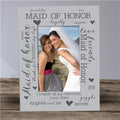 Personalized Maid of Honor Photo Picture Frame