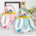 Personalized Furry Easter Bunny Basket