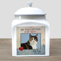 Personalized Cat Photo Ceramic Pet Urn