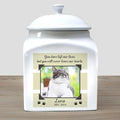 Personalized Pet Cat Photo Ceramic Urn