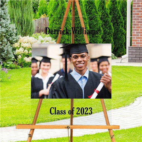 Personalized Photo & Custom Message Acrylic Sign