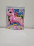 Pink Princess Pony Toy with Pink Hair