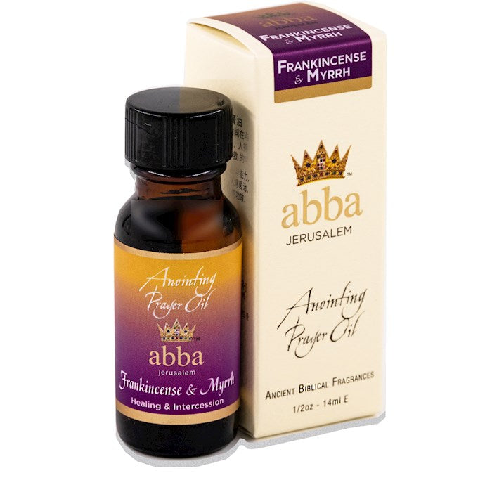 FRANKINCENSE & MYRRH - Anointing Oil Healing & Intercession - 1/2 oz