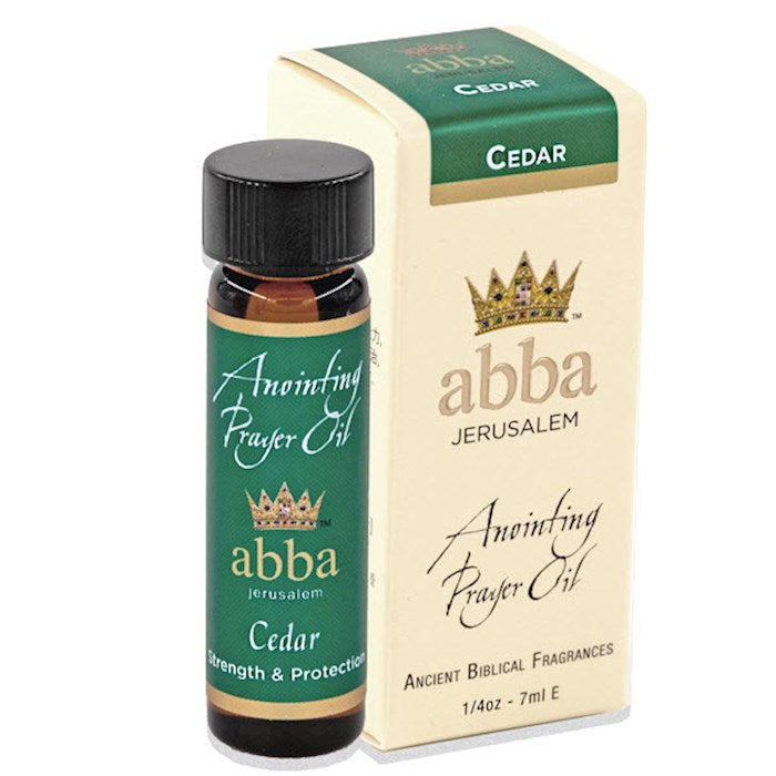 Cedar Oil - Abba Anointing Oil - 1/4 oz Strength & Protection
