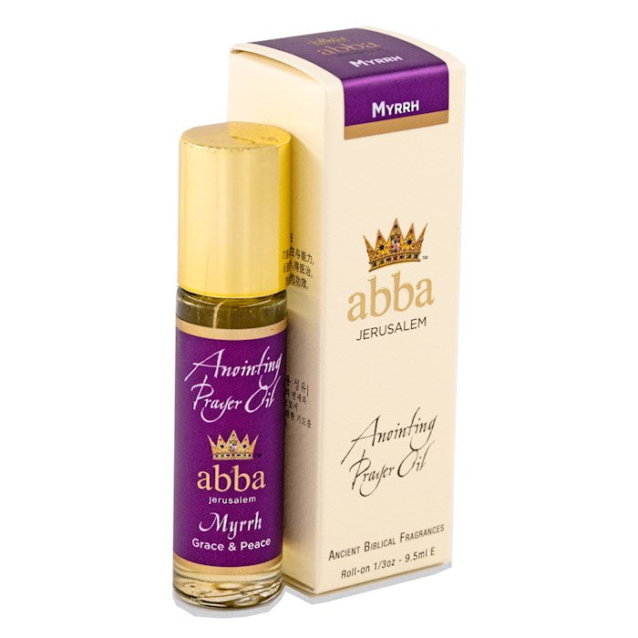MYRRH Abba Anointing Oil Roll on 1/3 oz Grace & Peace