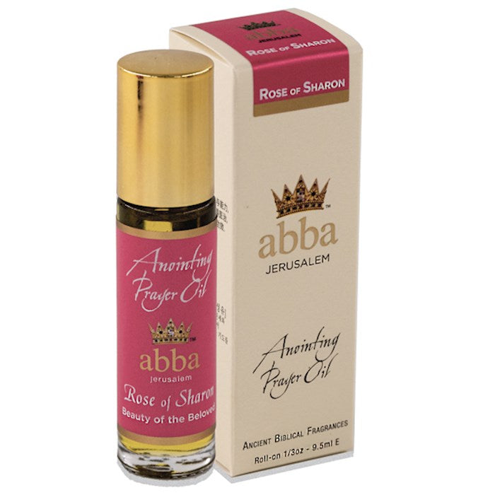ROSE OF SHARON Abba Anointing Oil Roll on Beauty of the Beloved - 1/3 oz