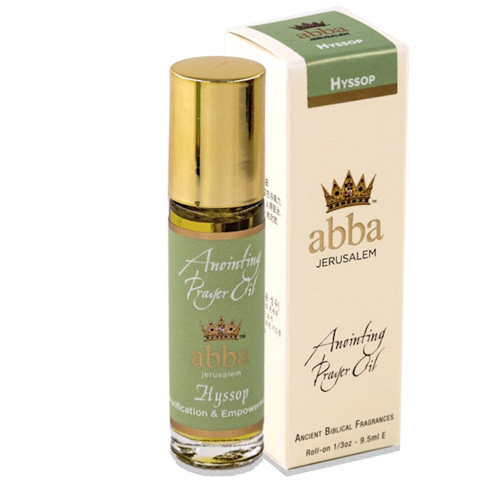 HYSSOP Abba Anointing Oil Roll on Purification & Empowerment - 1/3 oz