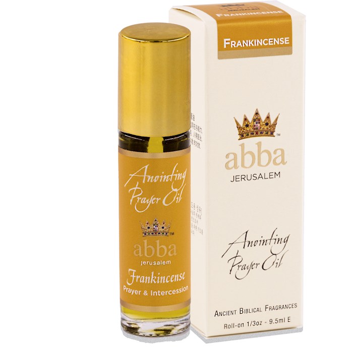 FRANKINCENSE Abba Anointing Oil Roll on Prayer & Intercession - 1/3 oz