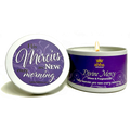 Abba Scripture Candle Divine Mercy Grace & Forgiveness 8 oz in White Tin
