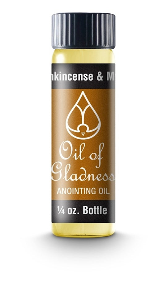 Frankincense & Myrrh - Anointing Oil - Oil of Gladness - 1/4 oz