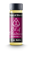 Rose of Sharon - Anointing Oil - Oil of Gladness - 1/4 oz