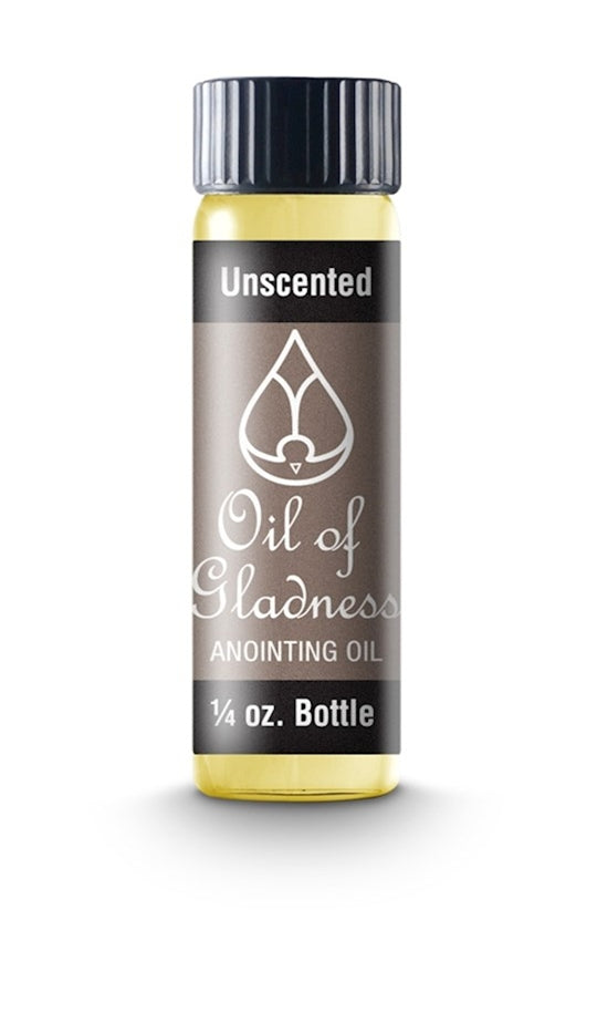 Unscented - Anointing Oil - Oil of Gladness - 1/4 oz