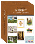 Shared Blessings Birthday Cards Assorted (24) with Scripture