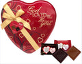 God So Loved Me Heart Red Tin w/Milk Chocolate Candy