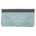 Checkbook Wallet All Things are Possible Matthew 19:26