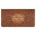 Checkbook Wallet All Things Philippians 4:13